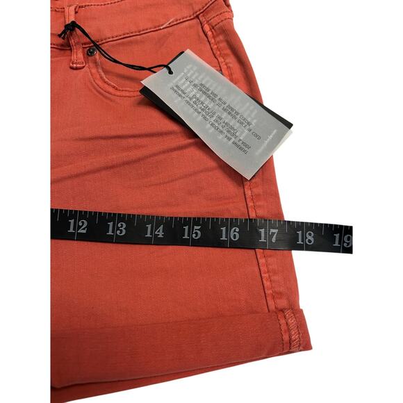 Dear John Women's Jean Shorts in Rust - Picture 10 of 12